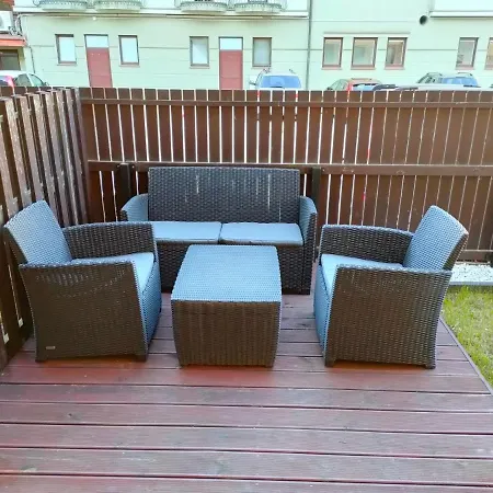 Apartament Rodzinny Z Ogrodkiem W Centrum Gizycka Lötzen Exterior foto
